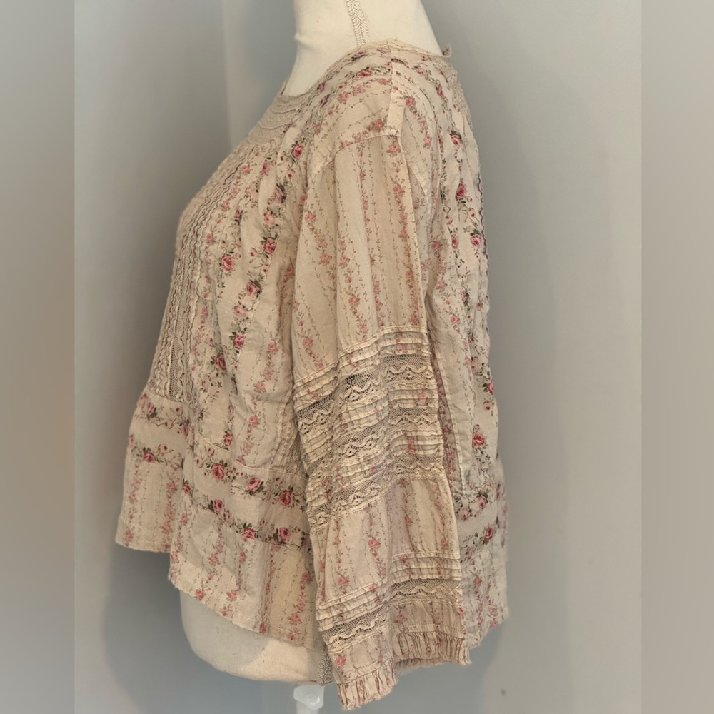 Magnolia Pearl Floral Raella Blouse Rosalina - Picture 2 of 4